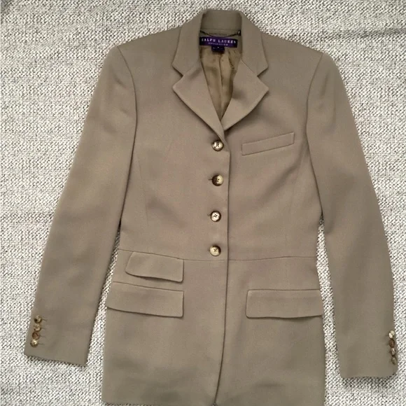 Vintage Ralph Lauren Purple Label Blazer, Size 4 - Picture 4 of 11